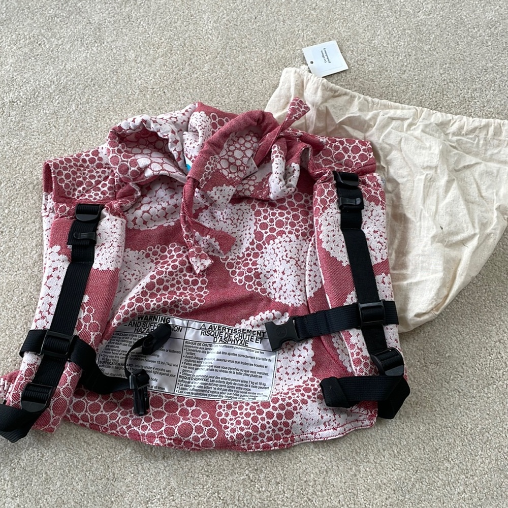 Soul Slings Corallium Onbuhimo like new carrier